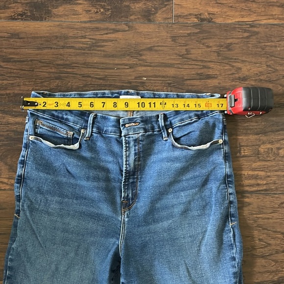 Good American Good Legs Flare Jeans SZ 15 - Picture 5 of 7